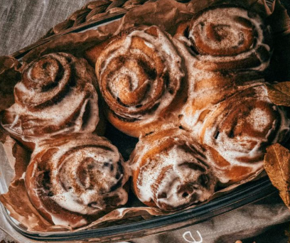 булочки с корицей