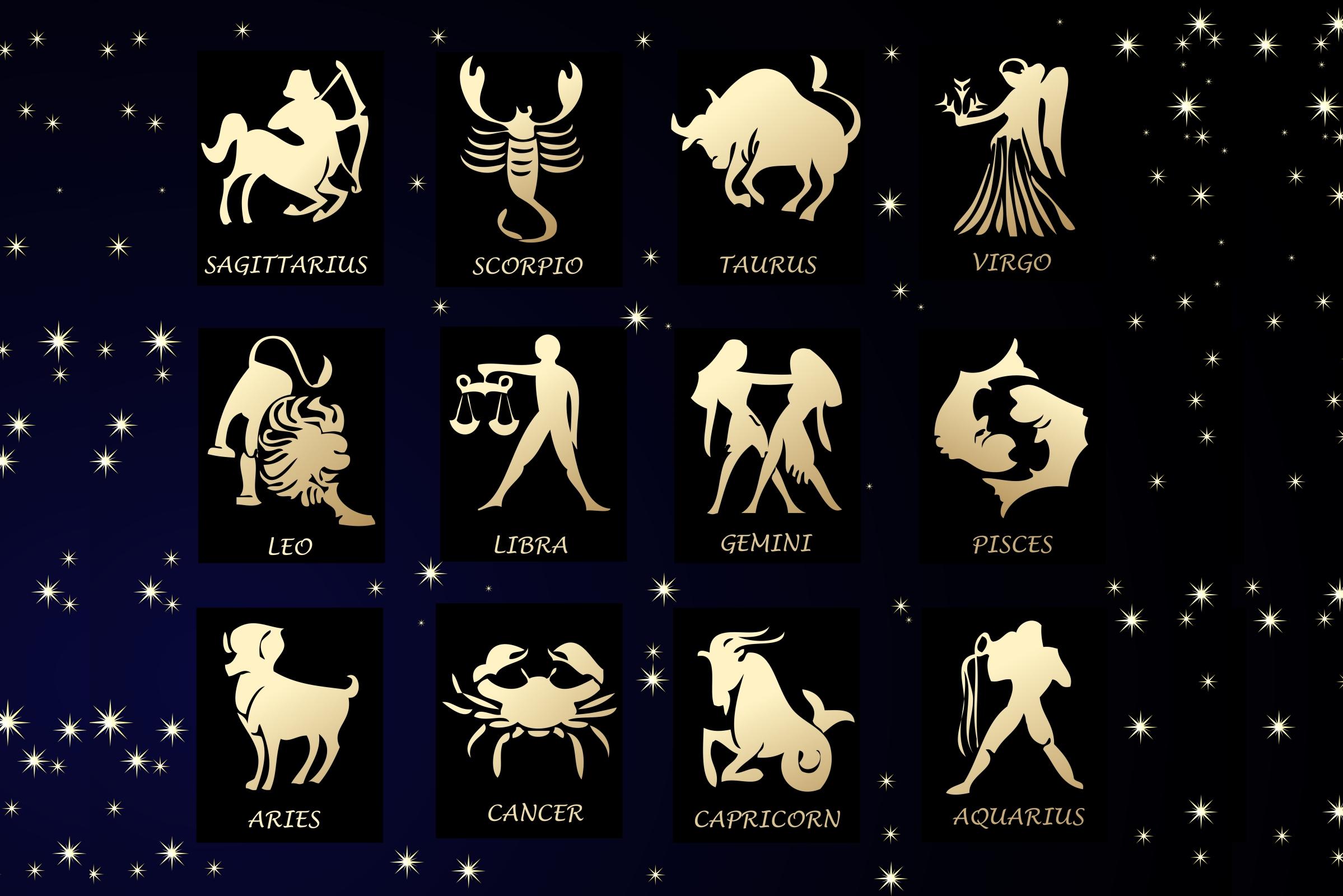 Символы знаков зодиака