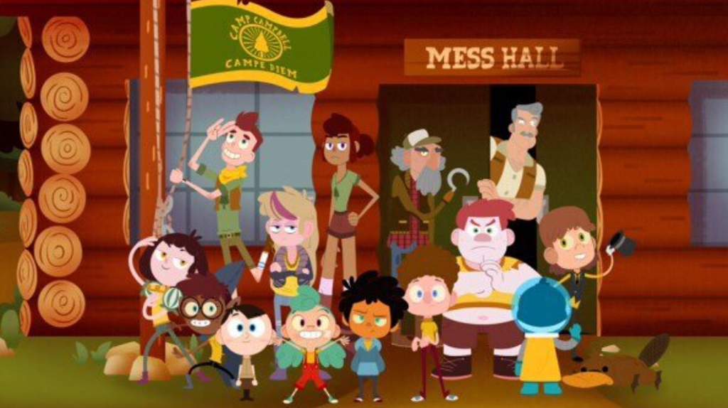 Camp camp. Camp Camp Квартирмейстер. Мультик Camp Camp. Camp Camp мультсериал персонажи. Кэмп Кэмп Эред.