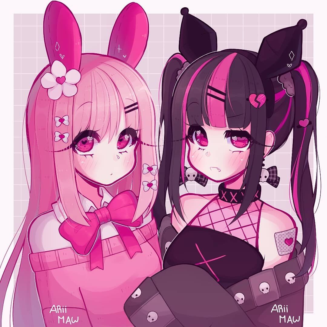 My Melody & Kuromi (Май Мелоди и Куроми). Часть 3 — Трикки — тесты для  девочек