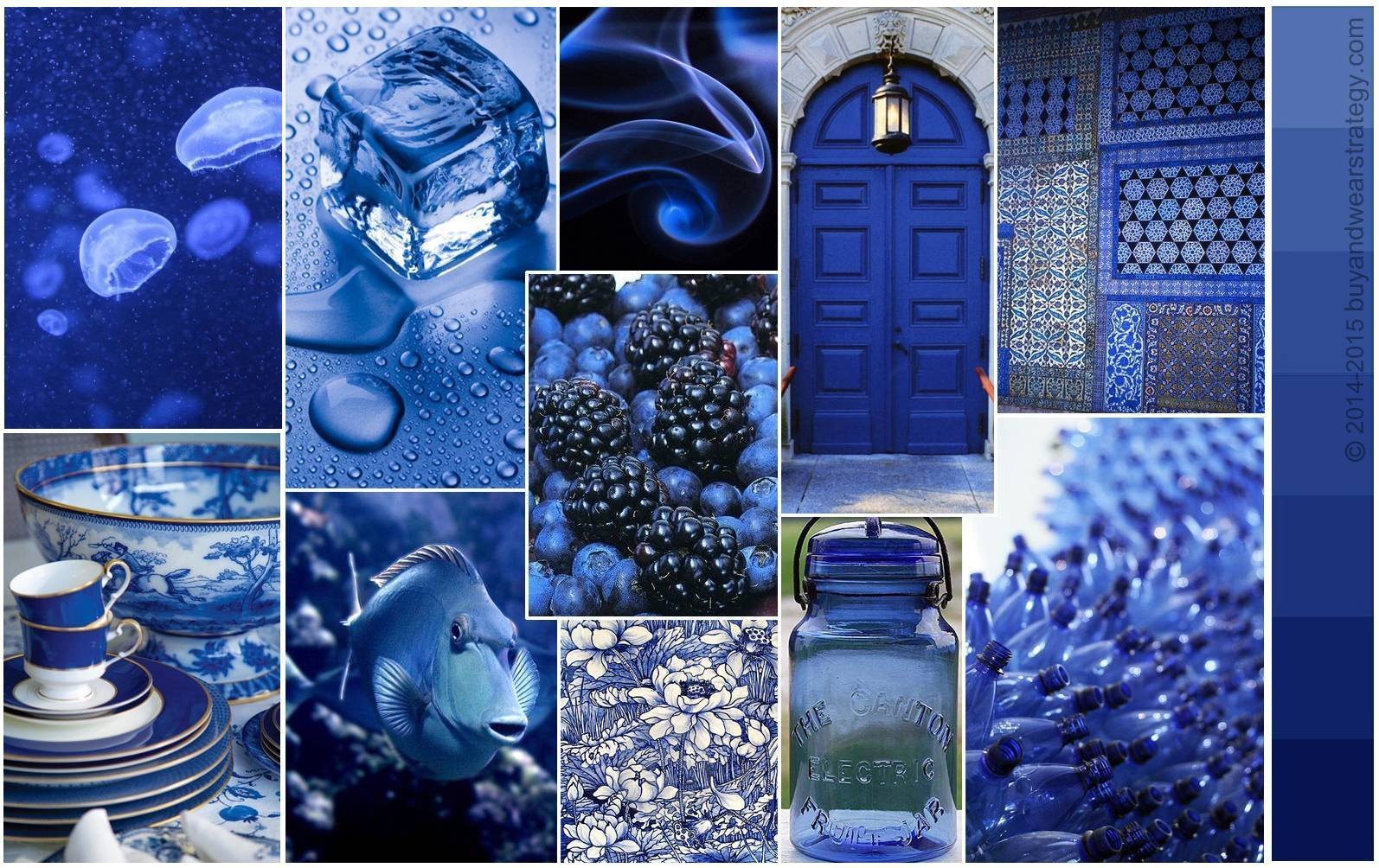 Ассоциируюсь у человека с синим цветом