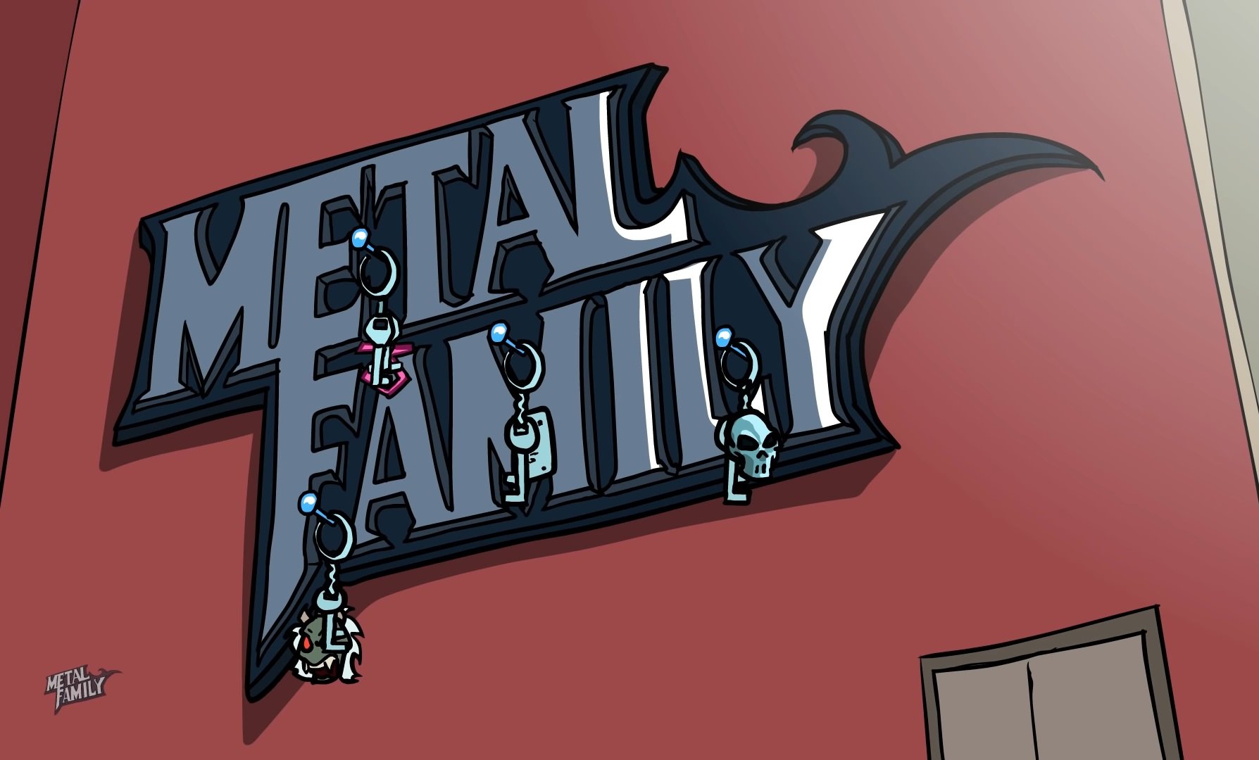 Metal Family логотип