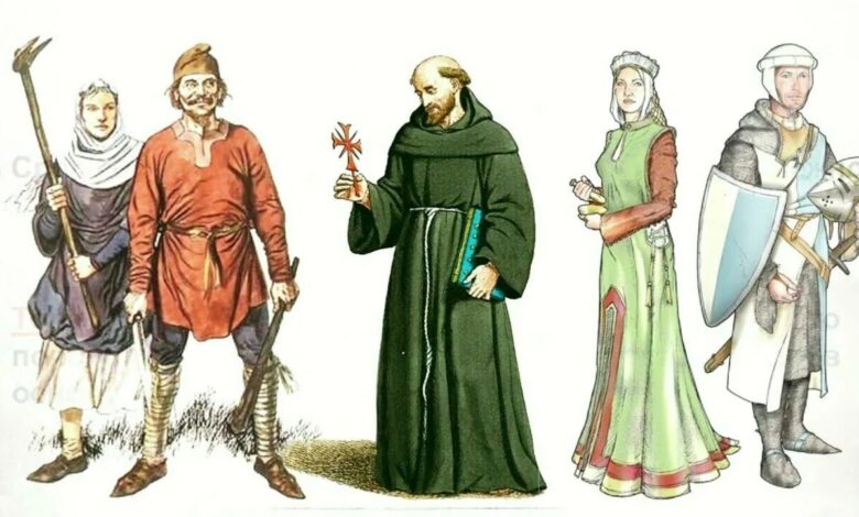 средневековое общество три сословия