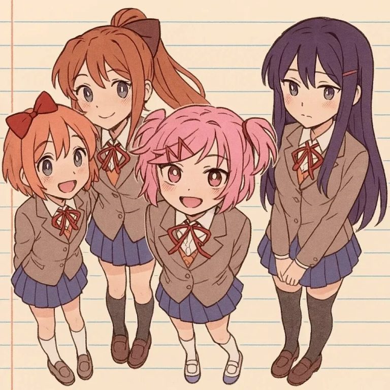 🌷Ты новый персонаж «Доки-Доки Литературный клуб»🌷 лого