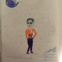 Ласка из мультика «Снежная королева»