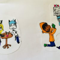 (Удивительный мир Гамбола) Пенни и Гамбол/ Керри и Дарвин 