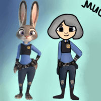 Джуди Хоппс из мультфильма "Зверополис"