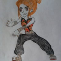 Тигрица (не знаю имени) из мультфильма «Кунг фу панда»