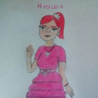 -ˊˎ нюша | смешарики  ˎˊ- 