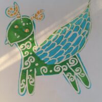 👽 Олень-инопланетянин 👽