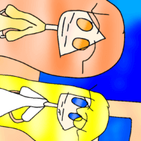 Это Рейчел Гарднер из аниме "Ангел Кровопролития" или "Satsuriku no Tenshi".