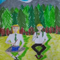 Я учу уроки с Драко Малфлоем! 🥰🥰