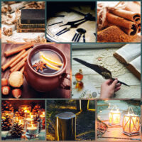 Книги с ароматом корицы 