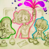 тусовка химии, биологии и астрономии