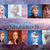 Мультфильм - Холодное сердце II, персонажи - Эльза, Анна, Кристофф и Олаф ❄️