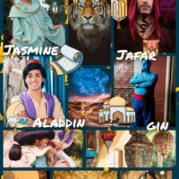 Алладин🕌 Дисней 🏰 Персонажи: Алладин, Джафар, Жасмин, Джин