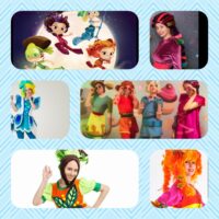 Сказочный патруль - Аленка, Снежка, Маша, Варя