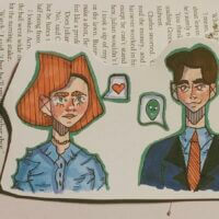 Скалли и Малдер из «Секретных материалов» 🛸