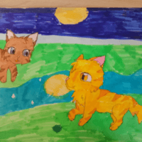 ♡Вересколапка и Львинолап из Котов-Воителей ♡