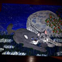 Крутобок и Серебрянка. Из вселенной котов-воителей. 