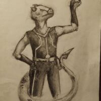 Рептилоид с планеты Нибиру