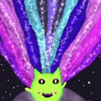 волшебный котенок-кружок🐈🪄