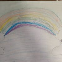 Радуга, сёстры облака