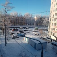 Сегодня погода прям такая новогодняя⛄