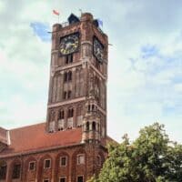 Старая ратуша в городе Торунь