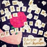 Мы в ответе за тех, кого приручили 🦊🌹