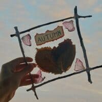 Панно "Осенняя валентинка" 🍂