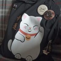 пусть эта удачная сумка поможет вам на уроках (˶˃ ᵕ ˂˶)