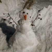 Мини Снеговик 