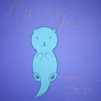 Патронус Гермионы Грейнджер. Выдрочка. Из фильма "Гарри Поттер и Орден феникса".