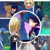 Скарамучча и Люмин (Genshin Impact)