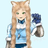 Wolla/Волла в стиле Genshin Impact [Путешественница из Снежной/Предвестница] ❄️