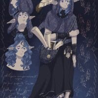 • Провожающая в последний путь Фрирен • Найве • эльфийка, собирательница •