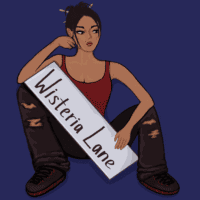 Лара сносит указатель Вистерия Лэйн на машине. Новая отчаянная домохозяйка?