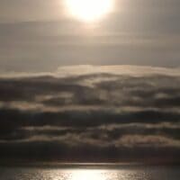 «Восход солнца над морем», автор Пётр Черных