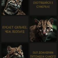 ⋆🐾° Оцелот – миниатюрный ягуар из Амазонии 