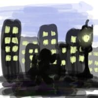 ~Тихий городок в 2028)) 